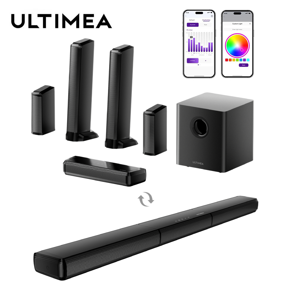 Smart Home Speaker - ULTIMEA 7.1 Surround Ses Çubuğu, 2