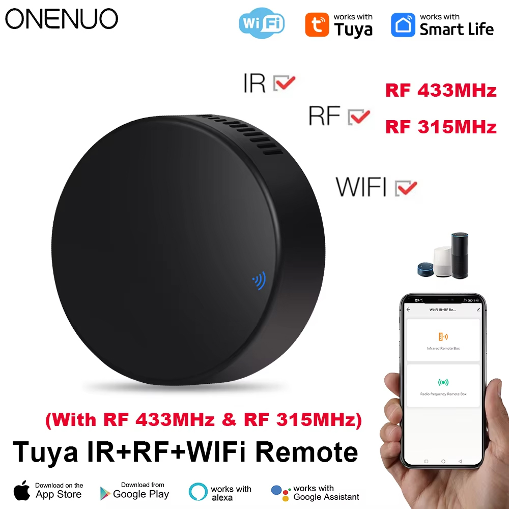 Smart Home Networking - Tuya WiFi RF IR Uzaktan Kumanda