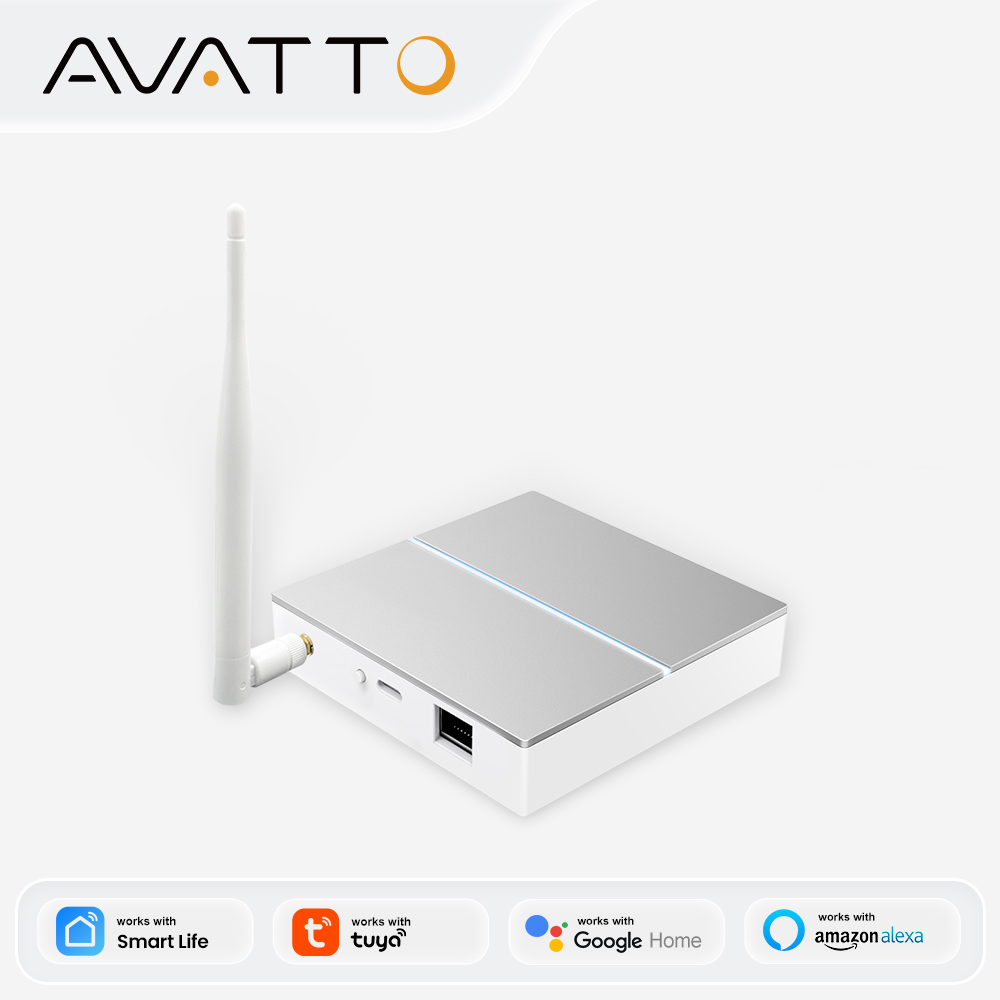 Smart Home Dashboard - Antenli AVATTO Tuya ZigBee Ağ Geçidi