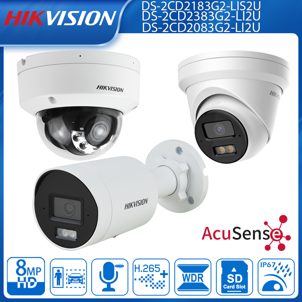 Homesmart Online - Hikvision 4K Akıllı Hibrit Işık Bullet