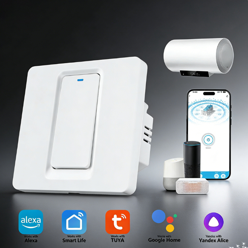 Smart Home Networking - Akıllı Su Isıtıcı Anahtarı/WiFi ve Bluetooth