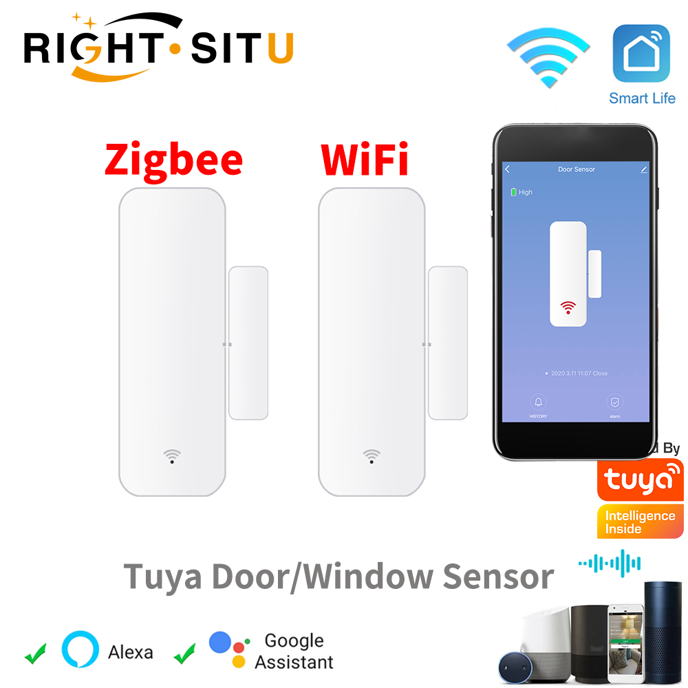 Smart Home Networking - Tuya WiFi Zigbee Kapı Pencere Sensörü