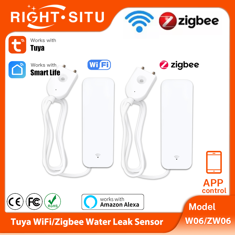 Smart Home Networking - Tuya WiFi Zigbee Su Sensörü Akıllı