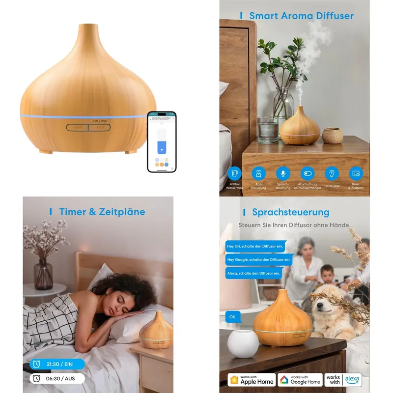 Smart Home Lighting - 【CHIMU HOME】 Meross Mini Akıllı Aroma