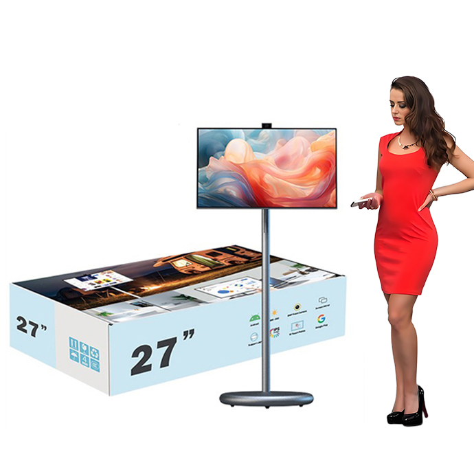 Smart Home Speaker - Akıllı Taşınabilir TV Ekranı Mobil LCD