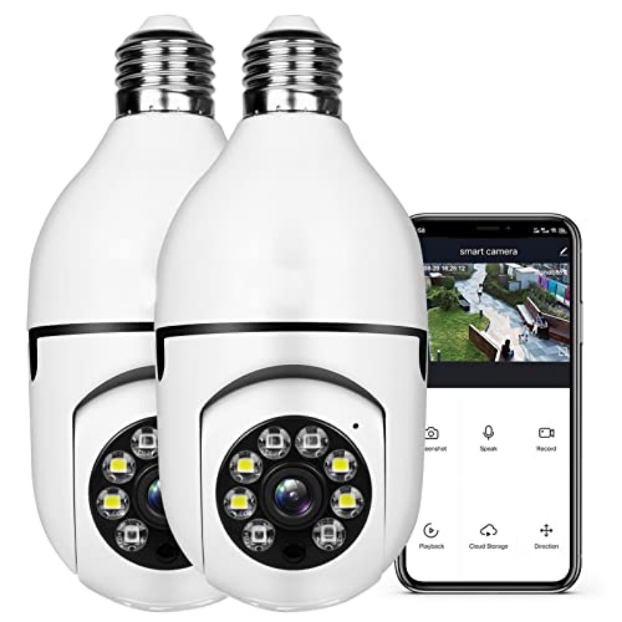 Smart Home Lighting - 1080P Güvenlik Kablosuz Kamera Wifi Akıllı
