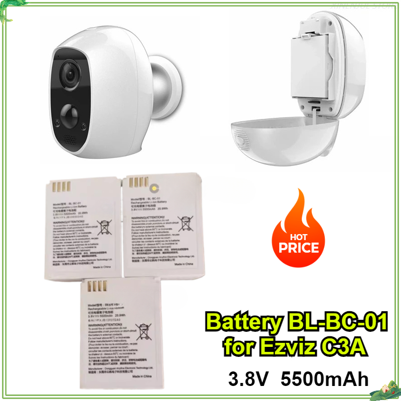 Smart Home Camera Ezviz - Ezviz C3A 3.8V/5500mAh Dijital Pil için