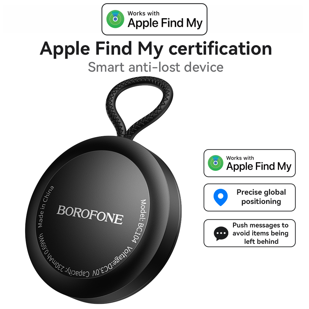 Smart Home Dashboard - BOROFONE BC104 AirTag Bluetooth İzleyici Anahtarlar,