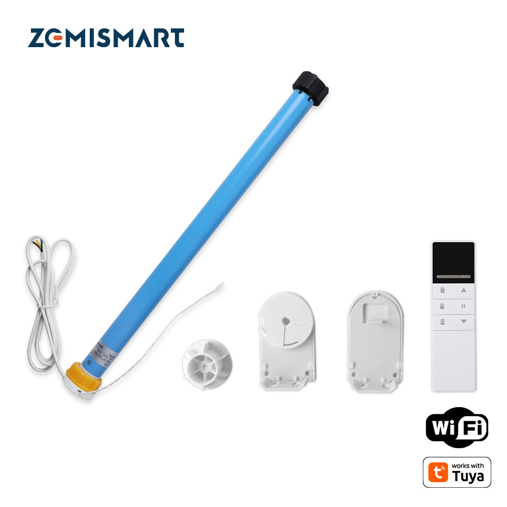 Smart Home Dashboard - Zemismart WiFi Elektrikli Stor Perde Motoru