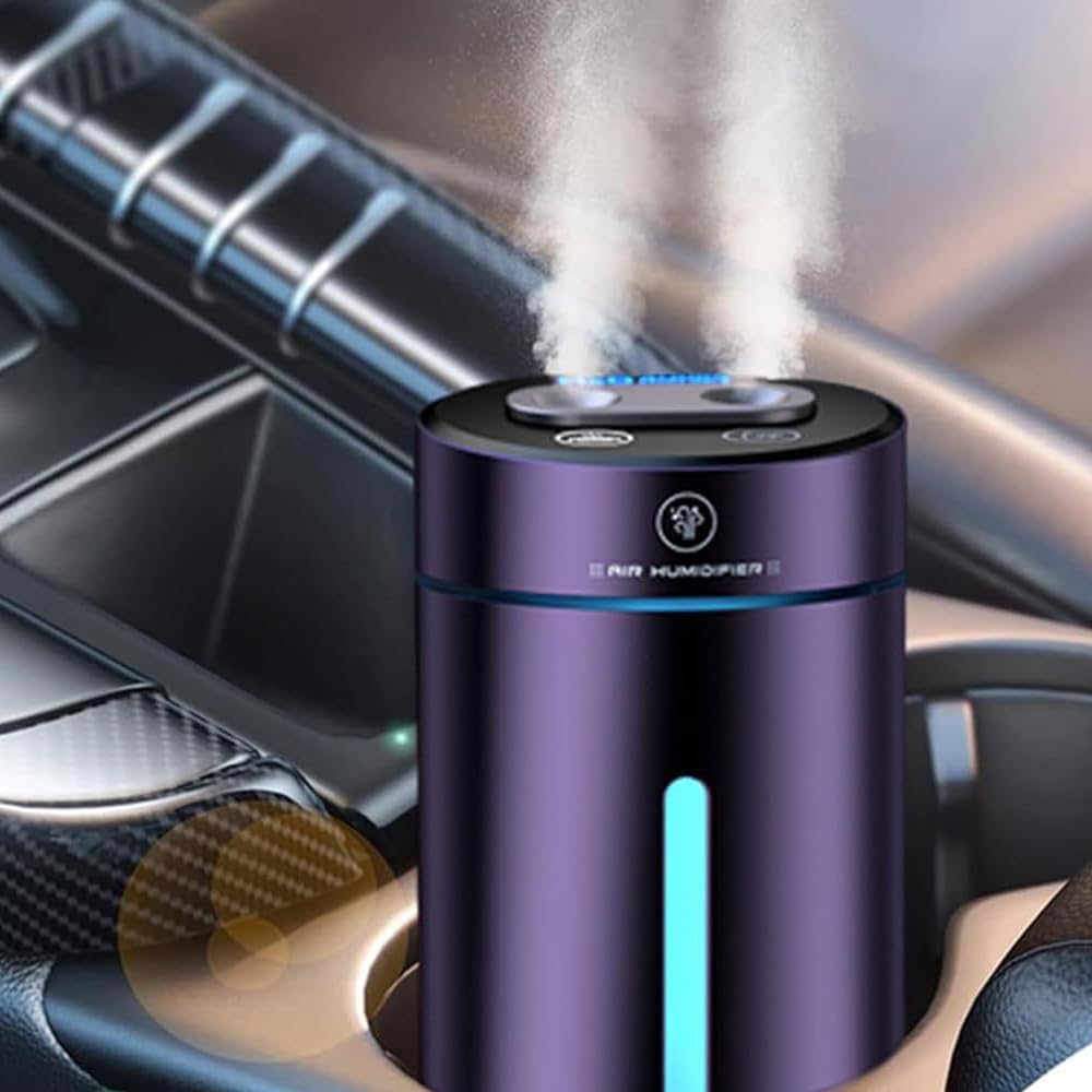 Smart Humidifier - Akıllı Araç Kokusu, Nemlendiricili Araç Kokusu