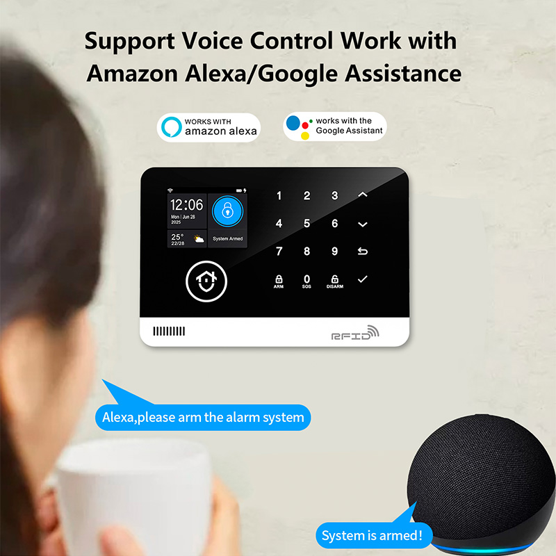 Ev için Alarm Sistemi Tuya WIF - Smart Home Keyboard incelemesi ve fiyatı
