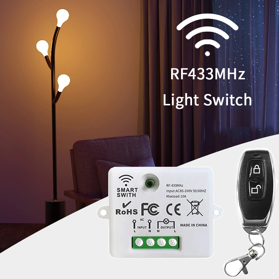 RF 433MHz Kablosuz Uzaktan Kum - Smart Home Lighting incelemesi ve fiyatı