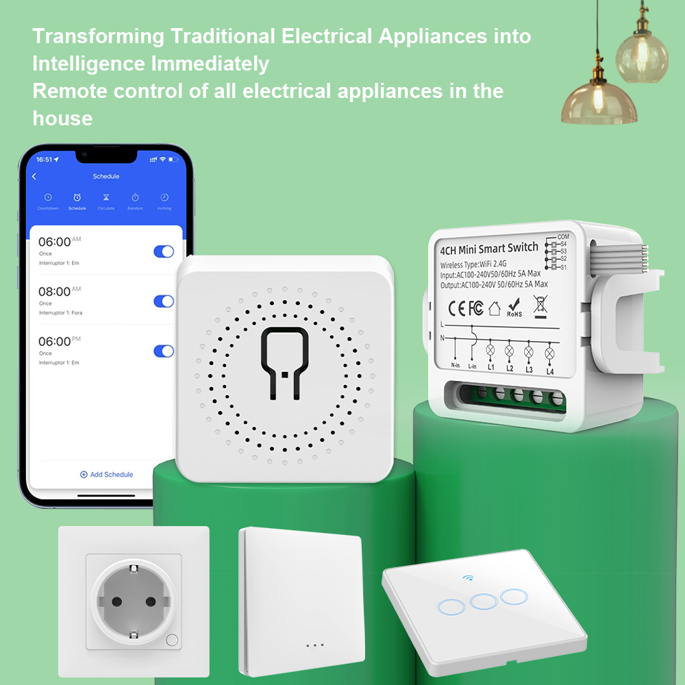 Tuya WiFi Akıllı Anahtar 1/2/3 - Smart Home Lighting incelemesi ve fiyatı
