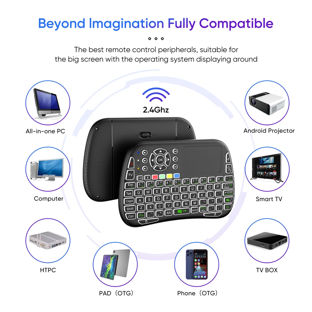 Mini Klavye Jiroskop Çift Modl - Smart Home Keyboard incelemesi ve fiyatı