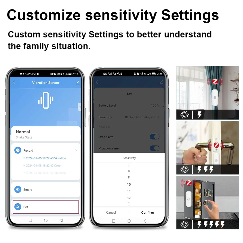 Akıllı ZigBee Titreşim Sensörü - Smart Home Monitoring incelemesi ve fiyatı