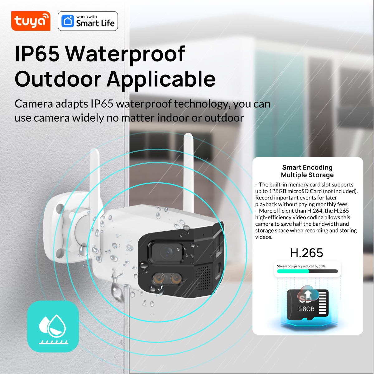 Tuya Smart 4MP 2.5K Çift Lensl - Smart Home Camera Ezviz incelemesi ve fiyatı