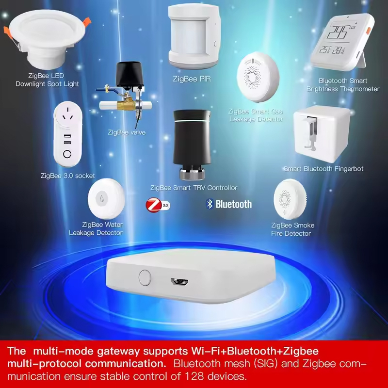 MOES Tuya ZigBee3.0 Akıllı Hub - Smart Home Dashboard incelemesi ve fiyatı