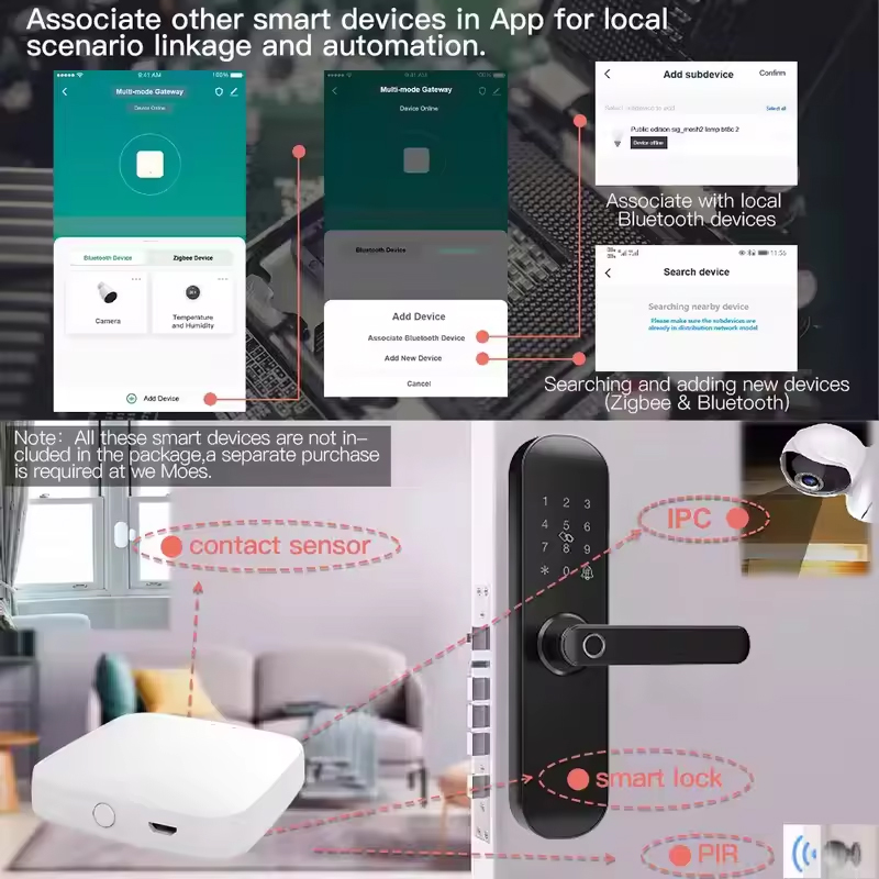 MOES Tuya ZigBee3.0 Akıllı Hub - Smart Home Dashboard incelemesi ve fiyatı