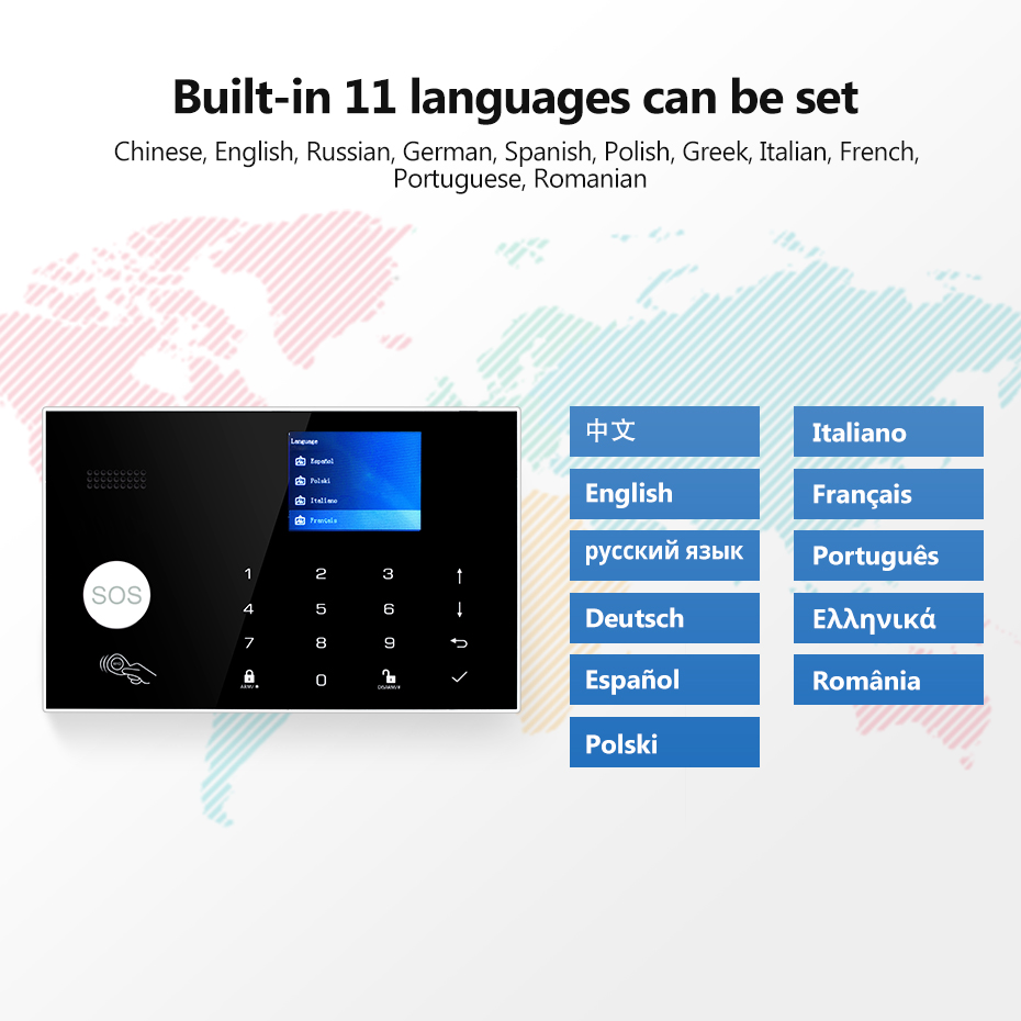 KERUI WiFi + 4G Ev Alarmı Sıca - Smart Home Keyboard incelemesi ve fiyatı