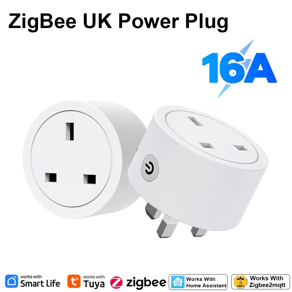 Zigbee Akıllı Priz 16A İngiliz - Smart Home Monitoring incelemesi ve fiyatı