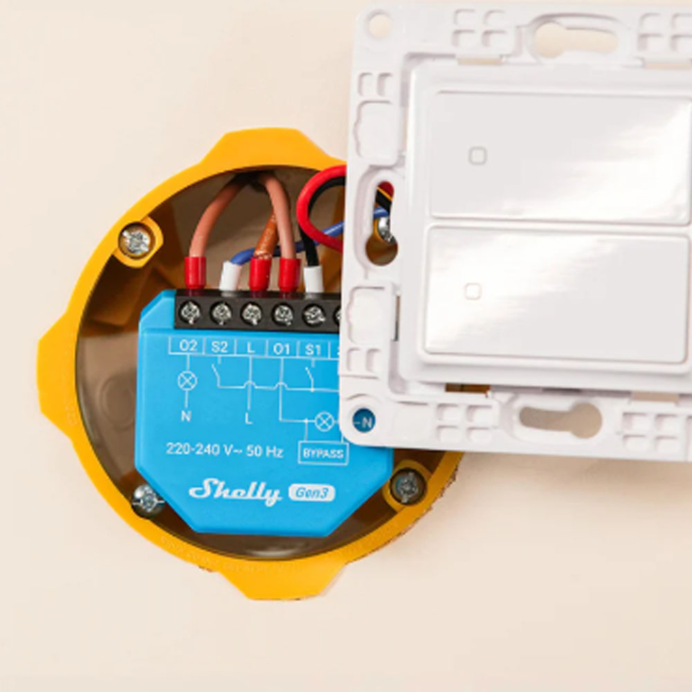Shelly 2L Gen3 Zigbee Akıllı A - Smart Home Lighting incelemesi ve fiyatı