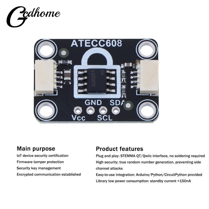 ATECC608 Güvenli Eleman Modülü - Smart Home Keyboard incelemesi ve fiyatı