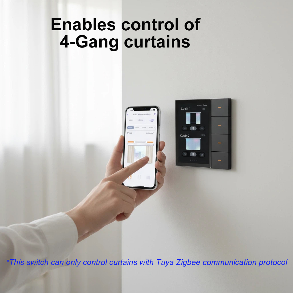 F3-pro Tuya Akıllı Panel ZigBe - Smart Home Monitoring incelemesi ve fiyatı