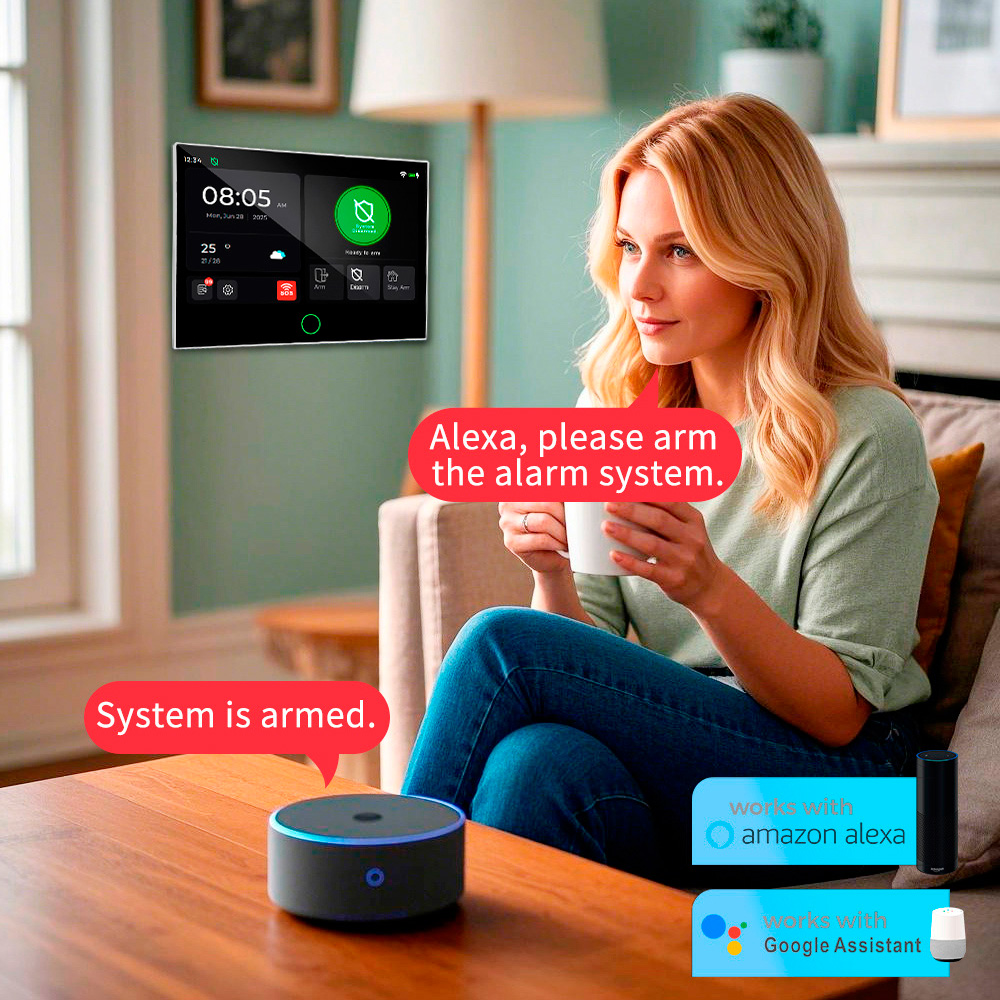KERUI YENI 4G + WiFi Kablosuz  - Smart Home Dashboard incelemesi ve fiyatı