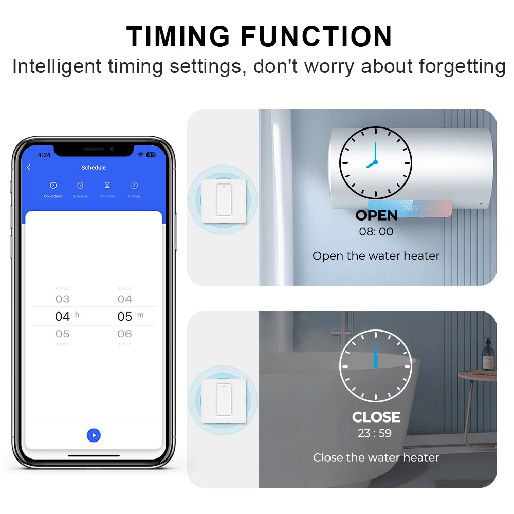 Akıllı Su Isıtıcı Anahtarı/WiF - Smart Home Networking incelemesi ve fiyatı