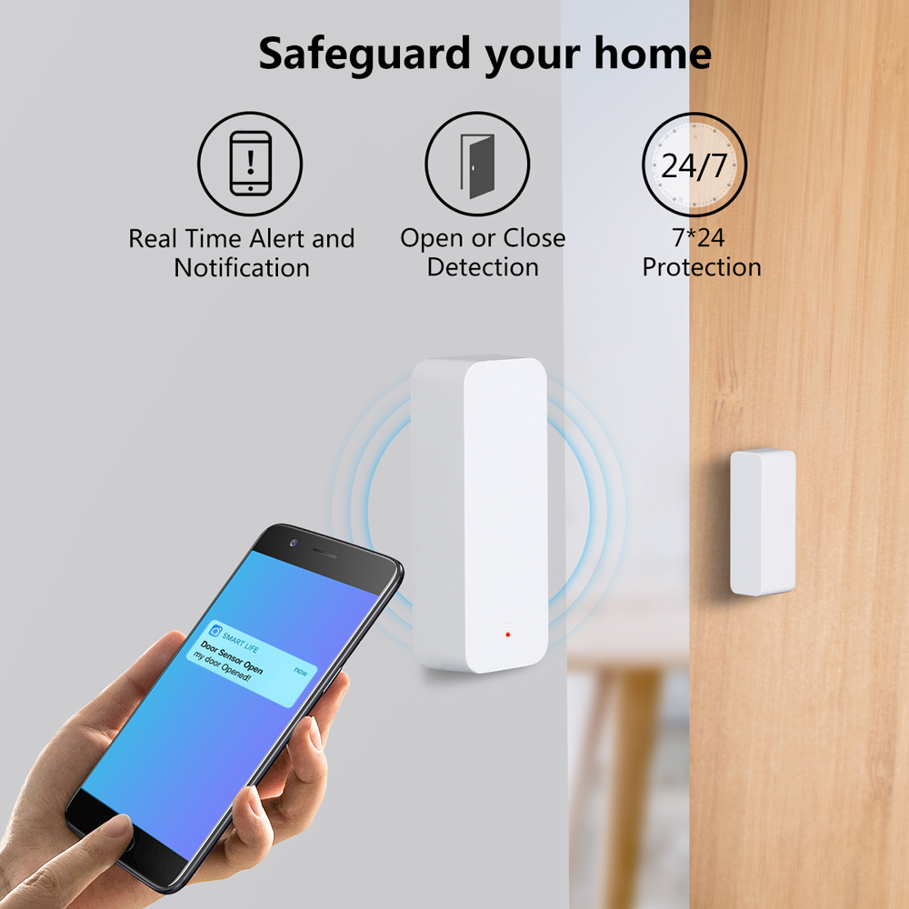 Tuya WiFi Zigbee Kapı Pencere  - Smart Home Networking incelemesi ve fiyatı