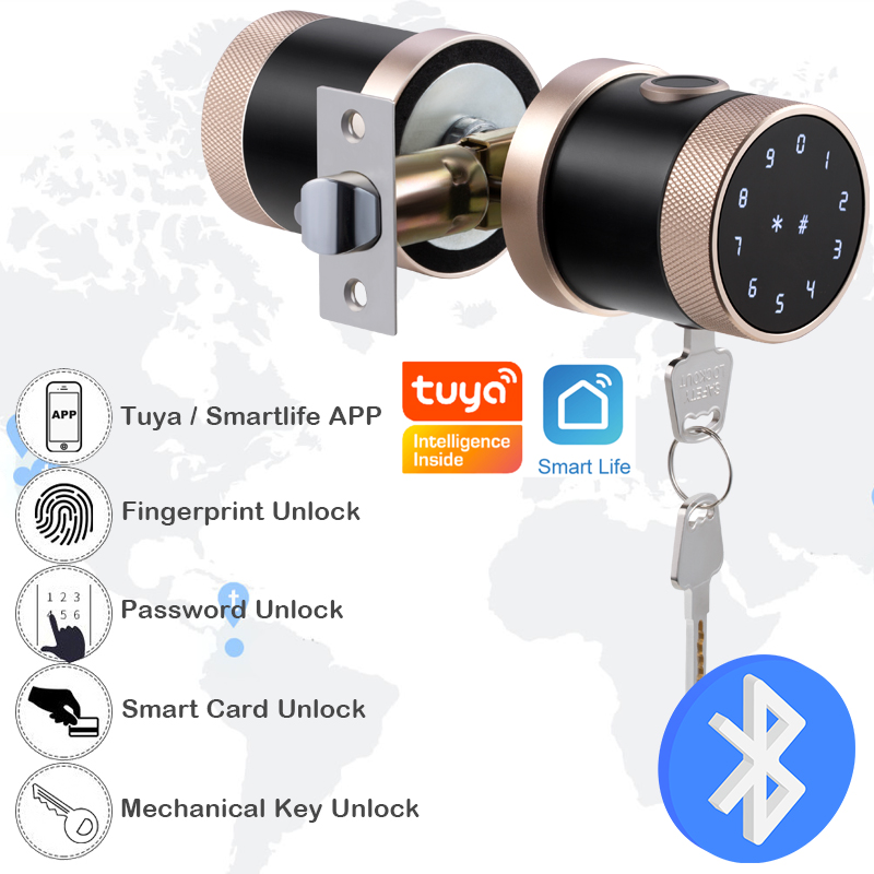 Parmak izi kapı kilidi Tuya Bl - Smart Home Keyboard incelemesi ve fiyatı