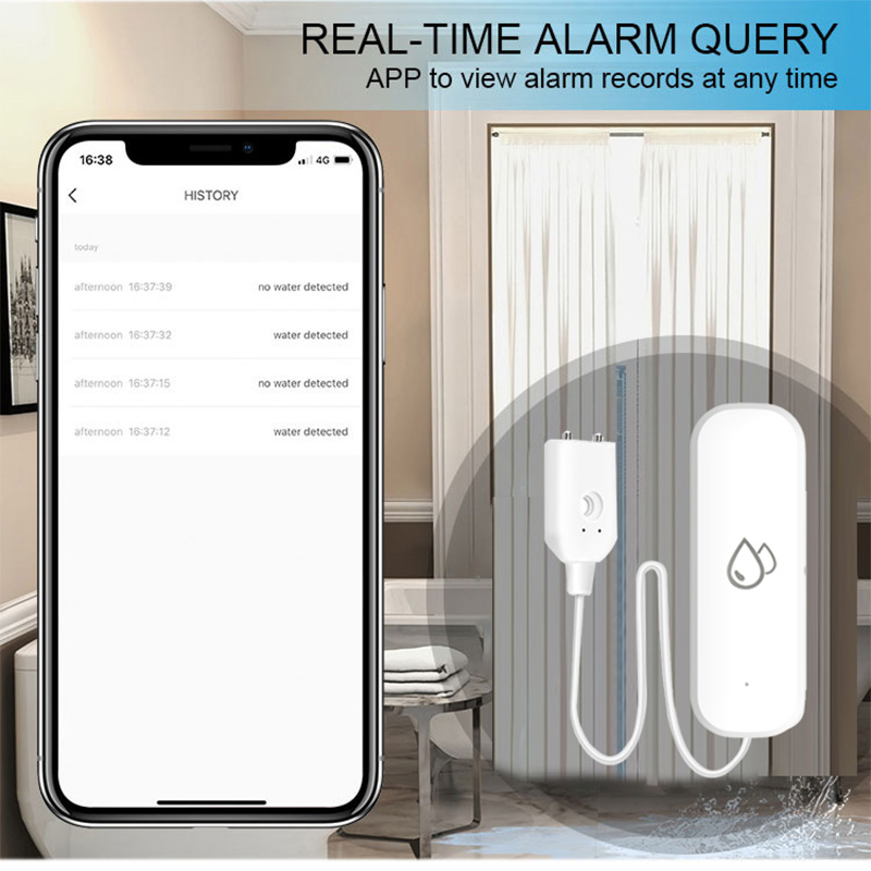 Tuya WiFi Su Kaçağı Alarm Sens - Smart Home Networking incelemesi ve fiyatı