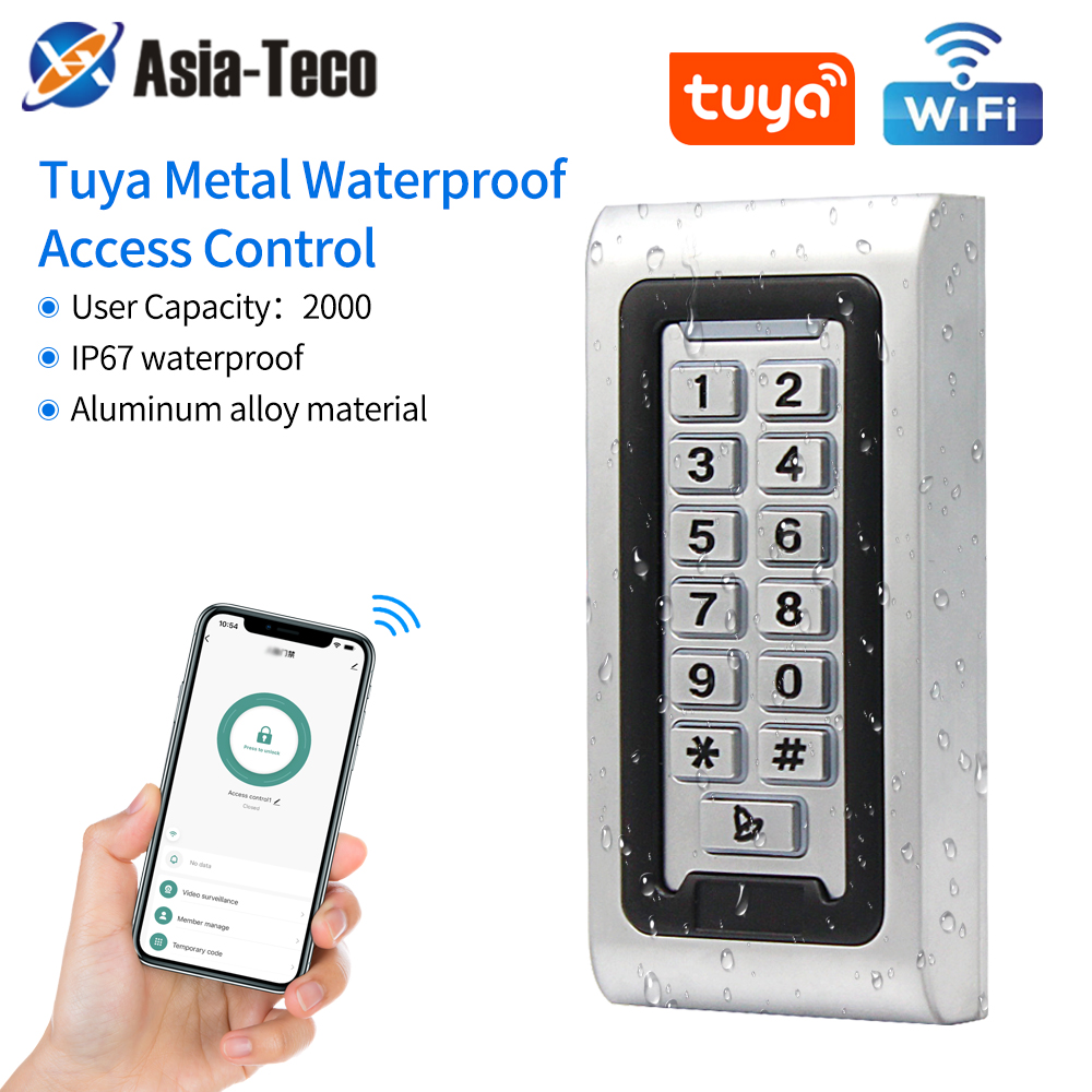 Açık IP68 Metal erişim kontrol - Smart Home Keyboard incelemesi ve fiyatı