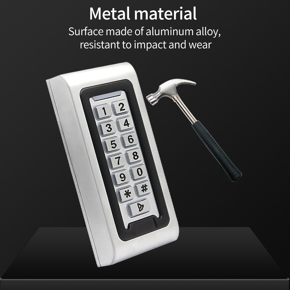 Açık IP68 Metal erişim kontrol - Smart Home Keyboard incelemesi ve fiyatı