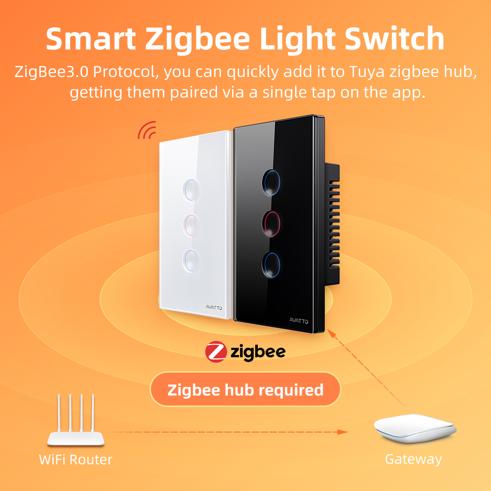 AVATTO 1/2/3/4 Gang ZigBee Akı - Smart Home Lighting incelemesi ve fiyatı
