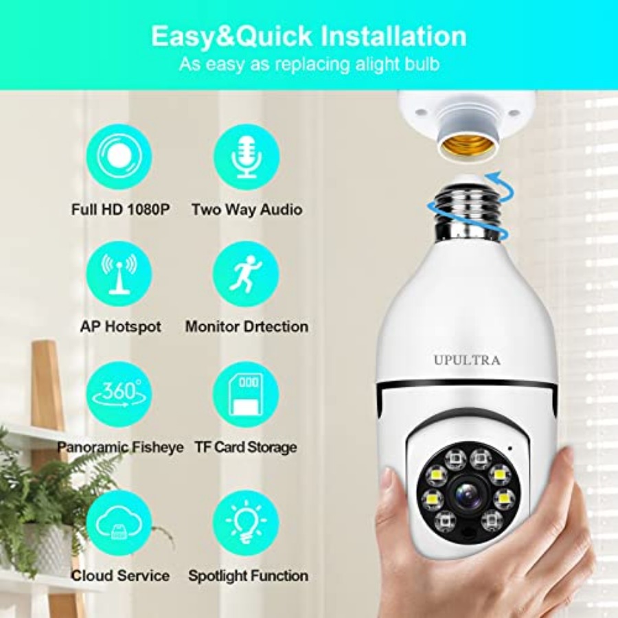 1080P Güvenlik Kablosuz Kamera - Smart Home Lighting incelemesi ve fiyatı