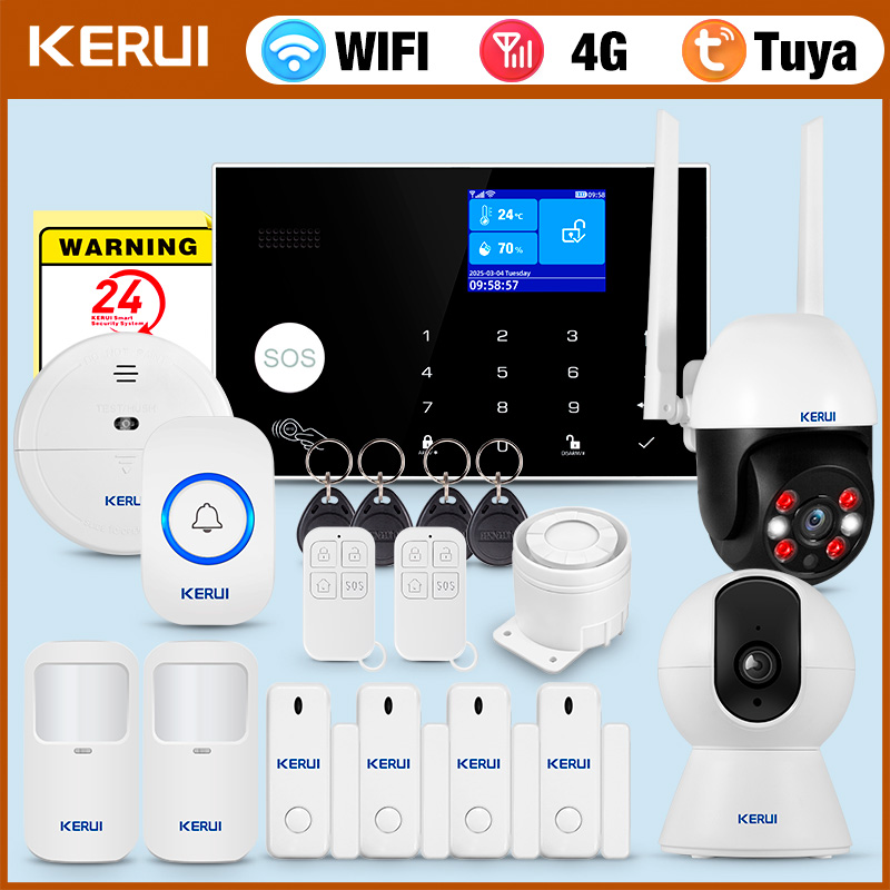 KERUI 4G Alarm Kapı Zili Halka - Smart Home Keyboard incelemesi ve fiyatı