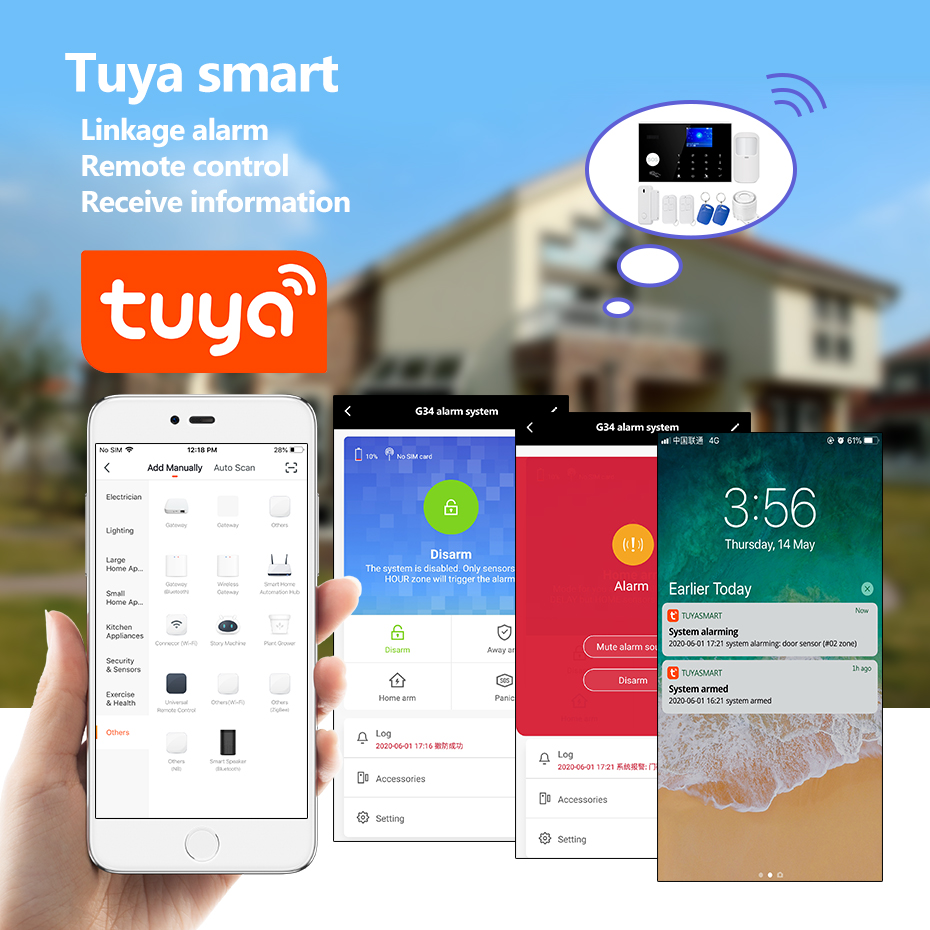 KERUI 4G Alarm Kapı Zili Halka - Smart Home Keyboard incelemesi ve fiyatı