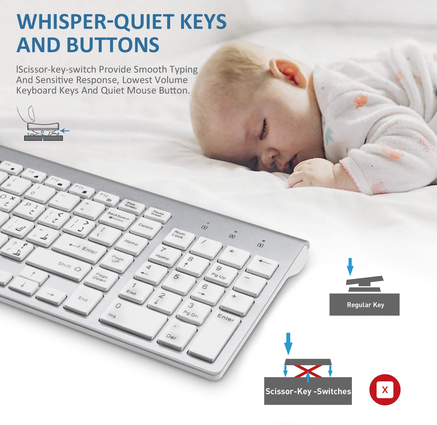 Arapça İngiliz Karakteri İnce  - Smart Home Keyboard incelemesi ve fiyatı