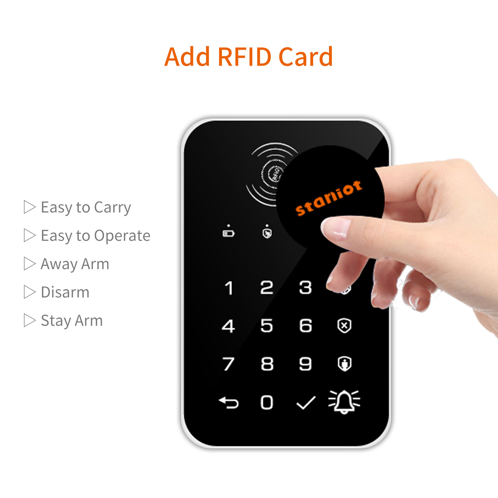Staniot 433Mhz kablosuz dokunm - Smart Home Keyboard incelemesi ve fiyatı