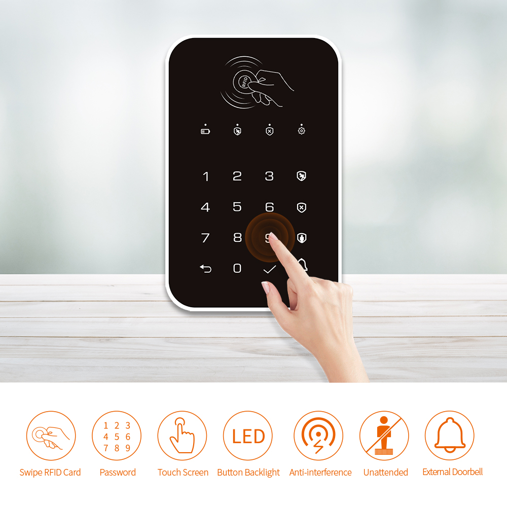 Staniot 433Mhz kablosuz dokunm - Smart Home Keyboard incelemesi ve fiyatı