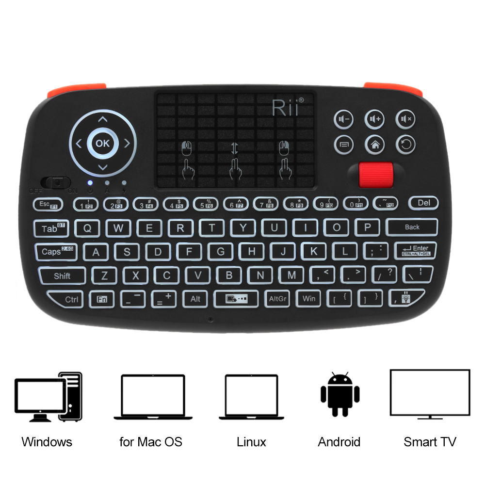 Rii I4 Mini BT Kablosuz Klavye - Smart Home Keyboard incelemesi ve fiyatı