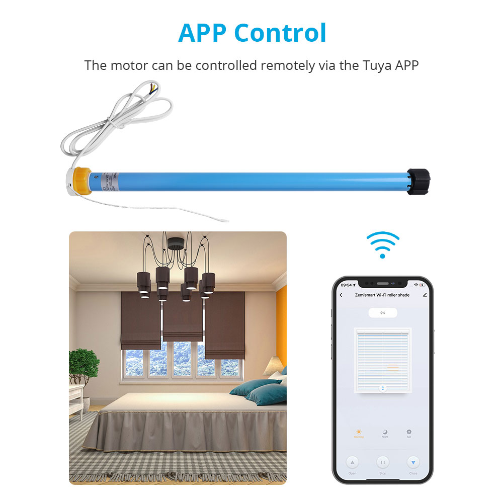 Zemismart WiFi Elektrikli Stor - Smart Home Dashboard incelemesi ve fiyatı