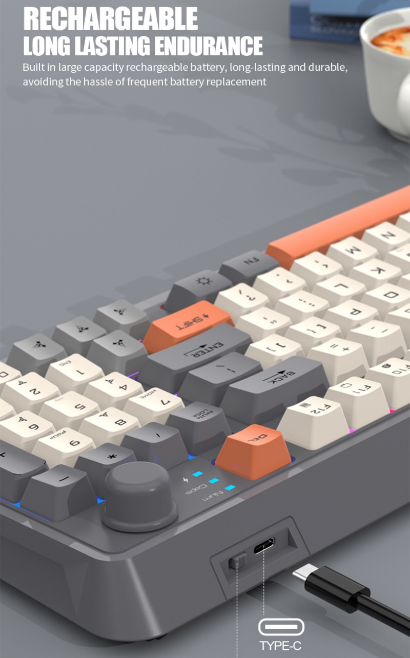 Kablosuz Klavye İspanyolca Rus - Smart Home Keyboard incelemesi ve fiyatı