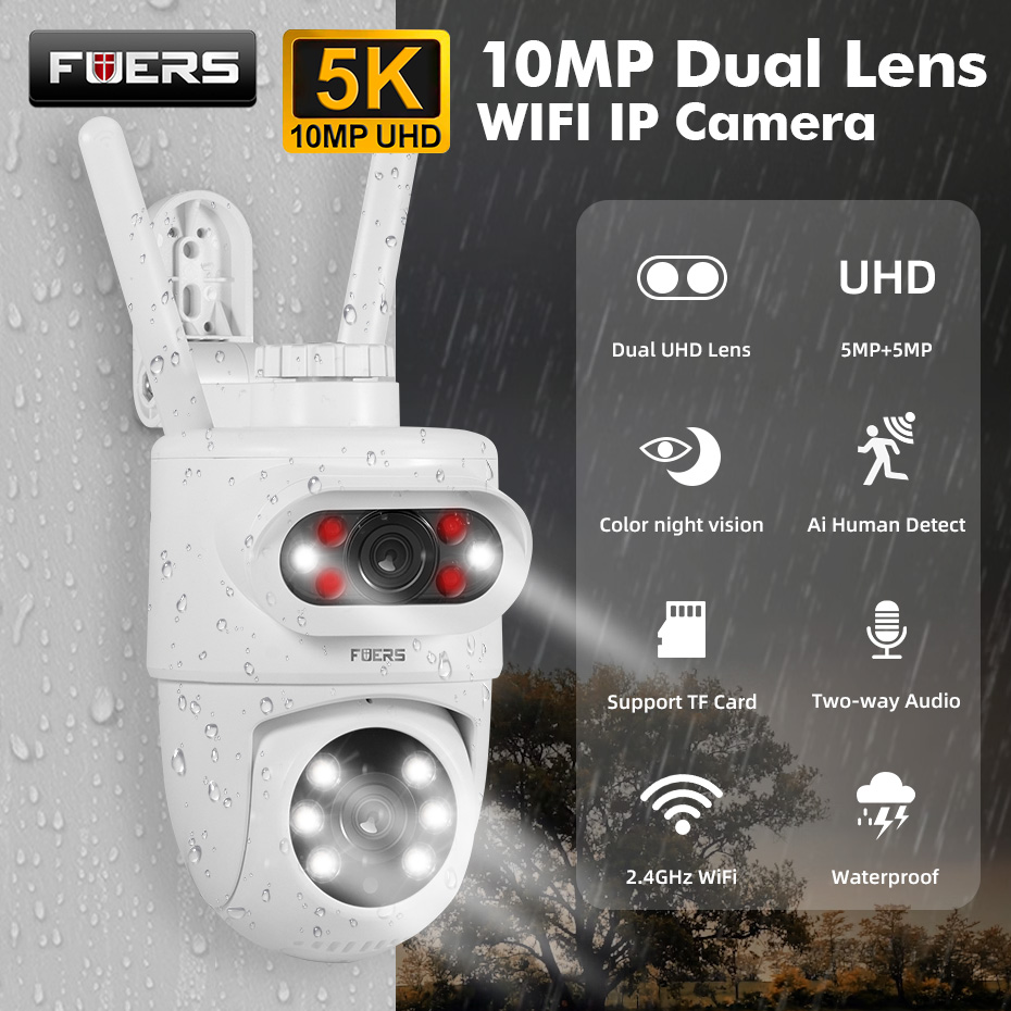 FUERS 5K 10MP Çift Lens IP Kam - Smart Home Camera Ezviz incelemesi ve fiyatı