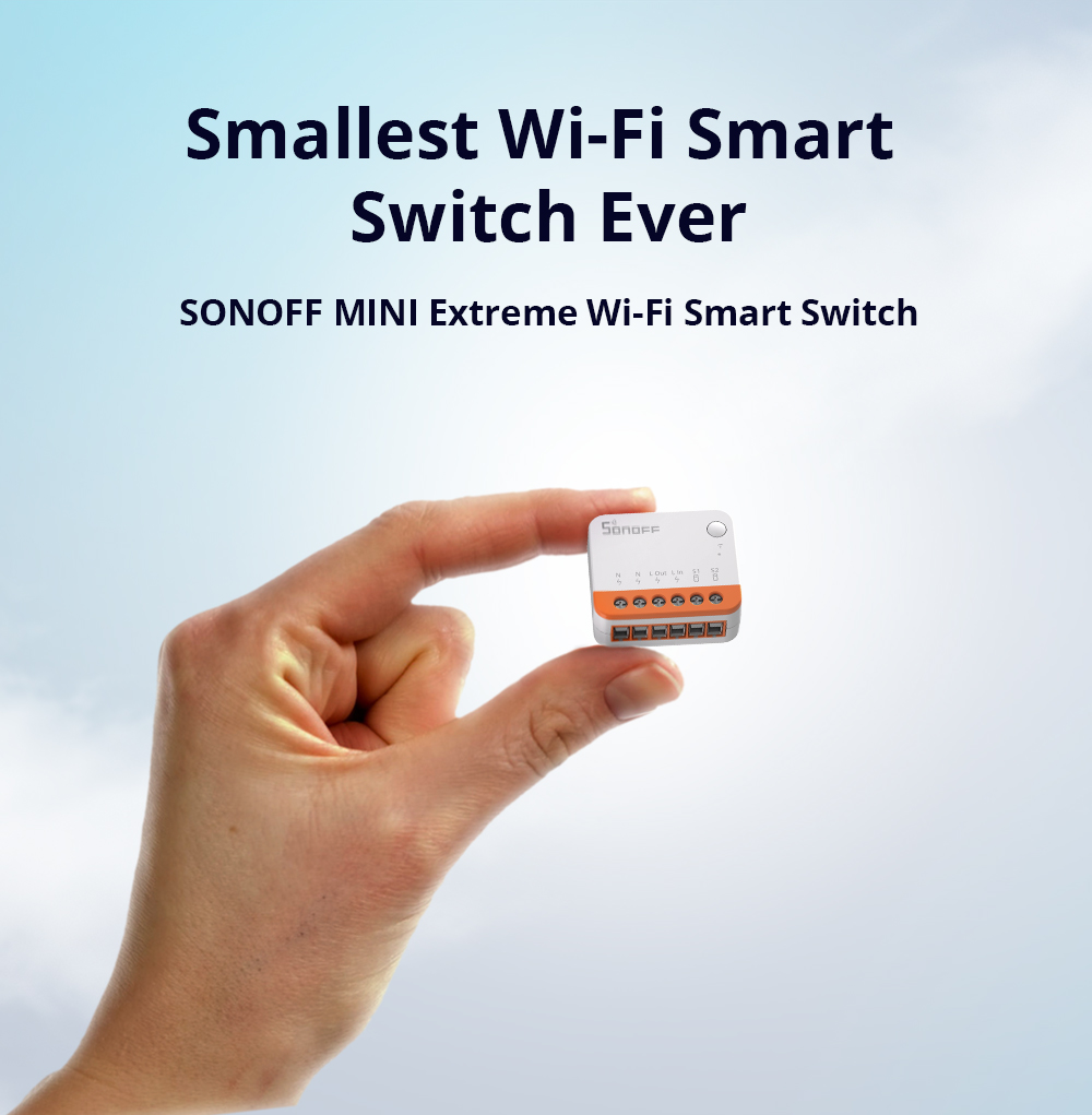 Sonoff Mini R4 Extreme Wifi Ak - Smart Home Networking incelemesi ve fiyatı