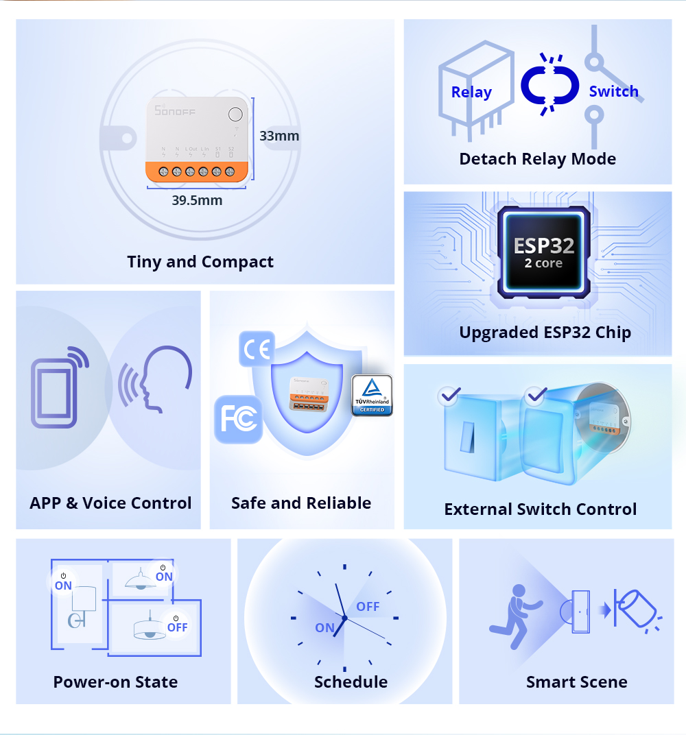 Sonoff Mini R4 Extreme Wifi Ak - Smart Home Networking incelemesi ve fiyatı