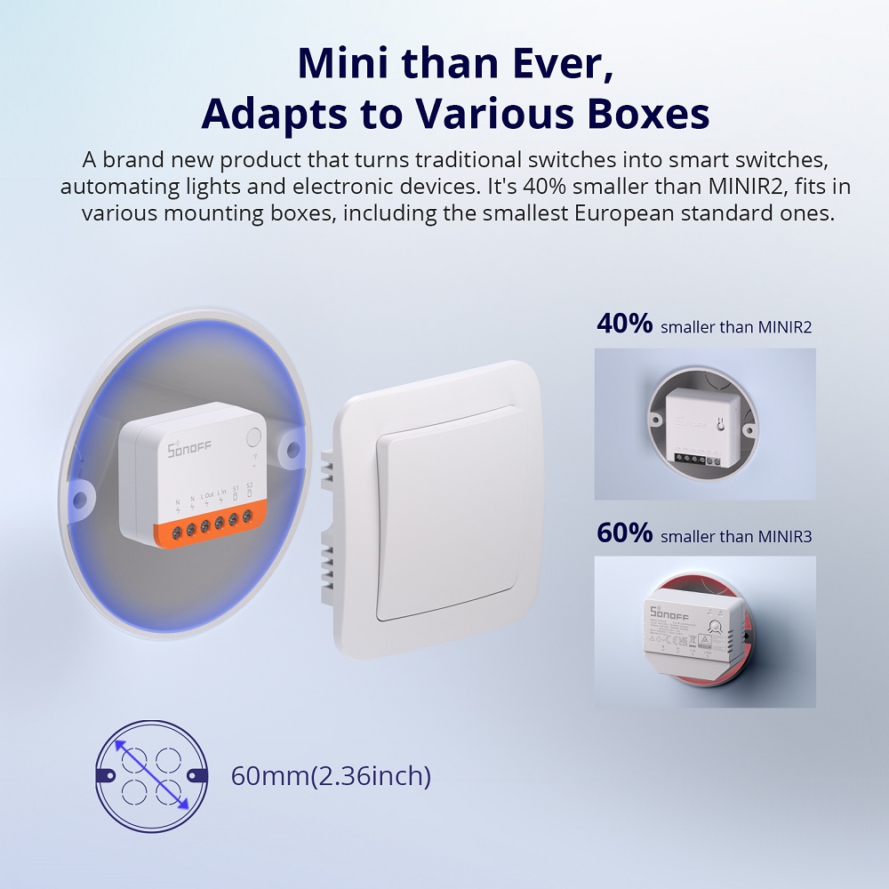 Sonoff Mini R4 Extreme Wifi Ak - Smart Home Networking incelemesi ve fiyatı